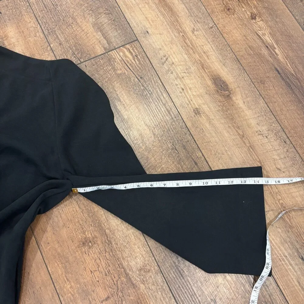 Tuckernuck Pomander Place Black Audrey V Neck Kimono Sleeve Mini Dress Size XS